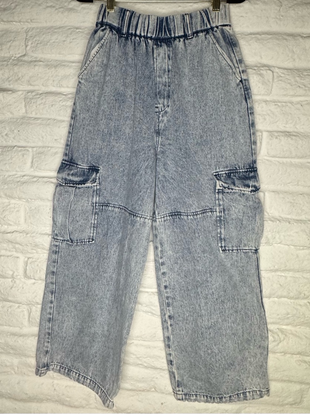 Japanese Exclusive Wide-Leg Cargo Denim Pants 🇯🇵